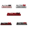 Décoration de fête 1PC SHITBOX EDITION Autocollant de voiture pour Auto Truck 3D Badge Emblème Decal Auto Accessoires 8x3.1cm