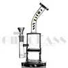 8.7 인치 물 담뱃대 perc dab rig bongs 워터 파이프 헤드 유리 파이프 석영 뱅거 흡연 액세서리 쿼츠 네일