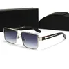 Designer-Sonnenbrillen Marke Retro Herren Damen Sonnenbrille De Soleil Luxus PR78 Brillen Metallrahmen Linse PC UV-Schutz mit Box