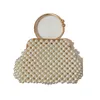 Evening Bags purses Hand-woven pearl designer clutch bag pearl embroidery bag Evening dress bag dinner bag cheongsam bag bridesmaid bag