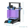 Impressoras Twotrees 3D Impressora Blu-3 V2 i3 Com extrusora de acionamento duplo 235x235mm kit diy de 3,5 polegadas Tela de toque colorida FacesheildprInters ROGE22