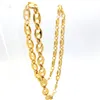 سلاسل K صفراء Gold Gold GF Mariner Mariner Necklace 10mm 23.6 "Class Clasp Stampchains