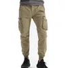 Calças masculinas 2022 Mens Tactical Cargo Pants Homens Joggers Militares Casual Casual Pants Male Hip Hop Ribbon Troushers 2940 Z02225