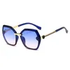 Sunglasses The new 2021 square sunglasses big European and American fashion joker square glasses sunglasses for fashion show G230225