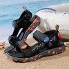 Сандалии New Boys Sandals Summer Shoes Beach Outdoor Дети повседневные кроссовки и размер спортивные теннисные туфли для мальчика бесплатная доставка Z0225