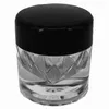 収納ボトル1Gダイヤモンド型の明るいパウダートライアルサンプルボックス空のアイシャドウコンシーラールーズネイルアートスパンコールクリアJAR 3ML