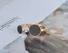 Wedding Rings Vintage Ring For Women Minimalist Rose Gold Color Round Acrylic Stone 316L Stainless Steel Jewlery R17041