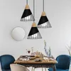 Pendellampor nordiska ljus modern vintage träljus led hängande lampa belysning kök ö bar el hem dekor armatur armatur