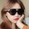 Sunglasses Retro Double Bridge Square Sunglasses Women 2022 Trending Vintage Brand Designer Orange Sun Glasses Cute Female Eyewear UV400 G230225