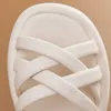 Sandaler Summer Girls Beach Shoes for Girls Sandaler Casual Beach Shoes Children's Sandals Soft Sole White Pink Kids Shoes Z0225