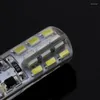 Dimmable LED Corn Bulb Silicone Crystal Light 2835/3014 SMD/COB Lamp