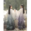 Stage Wear Ancient Chinese Traditional Folk Hanfu Couple Carnival Cosplay Costume Fairy Dance Dress 2023