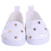 Chaussures faites à la main de 7Cm, bottes pour fille américaine de 18 pouces, 43Cm, vêtements de poupée pour bébé nouveau-né, accessoires, jouet DIY, vente en gros