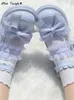 Sandaler japanska kawaii söta sandaler kvinnor bow lolita stil chic mary janes skor spänne design rund tå söta casual skor sommar 230225