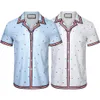 Hommes chemise haut imprimé floral chemise à manches longues couleur unie mince vêtements décontractés d'affaires chemise à manches longues taille normale multicolore m-3xl-LG-25461