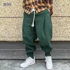 Men's Pants Korean Fashion Hip Hop Sports Jogging Pants Kpop Oversized Couple Running Sweatpants Japanese Harajuku High Quality Joggers Men Z0225