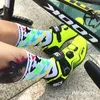 Calzini sportivi 1 paio Sport Unisex Ciclismo Uomo Scarpe da bici da esterno per basket da corsa su strada