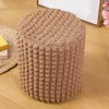 Chair Covers Elastic Ottoman Cover Protector Living Room Furniture Foot Rest Stool For Dining Bedroom
