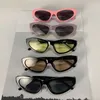 Солнцезащитные очки KAMMPT Винтажные солнцезащитные очки «кошачий глаз» для женщин 2022 Модные маленькие ретро витые козырьки для ног Роскошный брендовый дизайн UV400 Солнцезащитные очки G230225