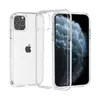 iPhone 15の透明なクリアショックプルーフアクリルキラキラ電話ケースケース15 Pro Max 14 13 12 Mini 11 XR XS X 6 7 8プラス頑丈なハイブリッドハードPCシャイニーバックカバー