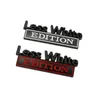 Party Dekoration Less White EDITION Autoaufkleber für Auto LKW 3D Abzeichen Emblem Aufkleber Autozubehör 8x3cm