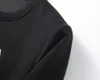 남성과 여성용 까마귀 스웨트 셔츠 가을 디자이너 후드 풀오버 스웨트 셔츠 힙합 문자 인쇄 흰색 블랙 커플 재킷 yop1
