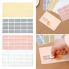 Gift Wrap Coating Sticker Stationery Rectangle Activity Card Material Self-Adhesive Labels Scratch Off Stickers Party Supplies