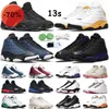 Sandals TOP Basketball Shoes Mens Trainers French Brave Blue Flint Court Purple Starfish Black Cat Bred Outdoor Sports 13S Men Women 13 Del Sol