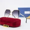 occhiali da sole da donna classici Summer Fashion 0817S Style metal e Plank Frame occhiali da vista Protezione UV Lens 1235