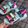 Sandals New Summer Children Shoes Beach Boys Sandals Kids Shoes Open Toe Arch Support Sport Babt Sandals for Girls Shoes Eu Size 2130 Z0225