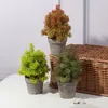 Dekorative Blumen Bonsai künstliche Pflanzen Kunststoff Gras gefälschte Simulation Hochzeit Pografie Personal