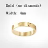 New Love Ring Luxury Jewelry Gold Rings For Women Titanium Steel Alloy Gold-Plated Process Fashion Accessories Never Fade Not Allergic 01