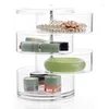 Sieraden zakjes stapelbare heldere ornamenten containers opslag organizer met deksels 4 spijnen lagen transparant en accessoires org