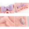 Towel Cute Bowknot Women Bathroom Super Absorbent Quick-drying Bath Hair Dry Cap Salon Adults Head 33x48cm