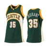 Özel Vintage 35 Kevin Durant 34 Ray Allen Seattles Basketbol Formaları 40 Shawn Kemp 20 Gary Payton Supersonic Reteo Jersey