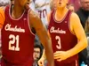 NCAA Charleston Cougars College Basketbol Formaları Dalton Bolon Pat Robinson III Ante Brzovic Reyne Smith Ryan Larson Ben Burnham Raekwon Horton Jaylon Scott 4xl