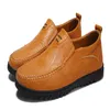 Kleding schoenen echte lederen mannen luxe merk Casual slip op formele loafers mocassins Italiaanse zwarte mannelijke rijden 230225