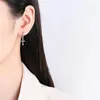 Hoop Earrings Ins Trendy Luxury Zircon Cross Earring For Women Girls Party Wedding Punk Fashion Jewelry Gift Eh1881