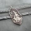 Pendentif Colliers Écoutez la lune Lièvres Charme pour femmes Mariage Boho Bijoux Déclaration Collier Femme CollierPendantPendant