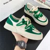 Gai Dress Shoes Brand Chunky Sneakers Fashion Men Canvas mieszane kolory oddychające S Casual Vulcanize 230225