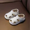 Sandals Girlsboys Shoes Breatable Children's Sandals Nonslip Kids Shoes Beach Sandal Z0225