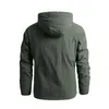 Herenjacks mannen buiten wandelen waterdichte windbreaker met capuchon 2023 herfst casual jas tactiek militair 5xlmen's