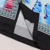 Casablanc-s 22ss camisas de diseñador Masao San estampado para hombre camisa casual para mujer camisa de seda suelta manga corta camiseta de lujo camisetas de alta calidad tamaño M-3XL # 686868