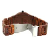 Wristwatches Fashion Japan Movement Quartz Watches Male Clcok Handmade Full Wood Watch Mens Dropship