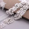 Wedding Sashes Silver Princess Belt Dames Crystal Sash Bruidsmeisje Avondjurken Bruidsjurken Accessoires