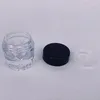 Storage Bottles 1g Diamond-shaped Bright Powder Trial Sample Box Empty Eye Shadow Concealer Loose Nail Art Sequins Clear Jar 3ML