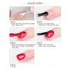 Nagellack glänsande gel manikyr naglar konst uv led design ldo99