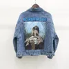 Damesjacks Koreaanse patch ontwerpen denim jas vrouwen chique revers korte cowboy 2023 lente herfst mode indie esthetische uitklapen