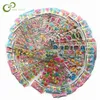 100 sheets Sticker Kids Cute 3D Cartoon Stickers Mixed School Teacher Reward Children Early Learning Toys for Children GYH 210928268m