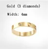New Love Ring Luxury Jewelry Gold Rings For Women Titanium Steel Alloy Gold-Plated Process Fashion Accessories Never Fade Not Allergic 01